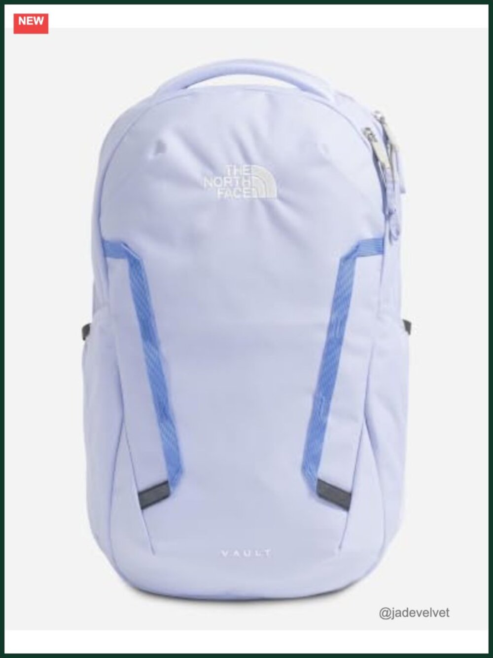 The North Face Vault Backpack Laptop Compartment Recycled Nylon Water Repellent